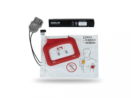 Chargepak - batéria + elektródy Lifepak CR PLUS (1 pár)