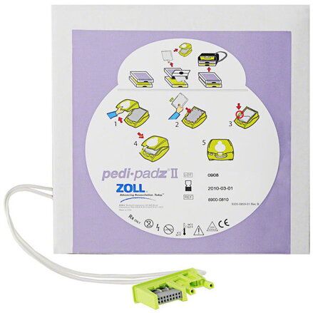 Elektródy Pedi Padz II detské AED Zoll Plus