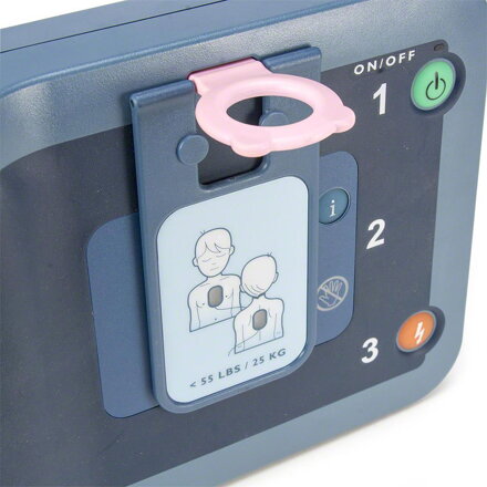 kľúč do AED Philips pre defibriláciu detí